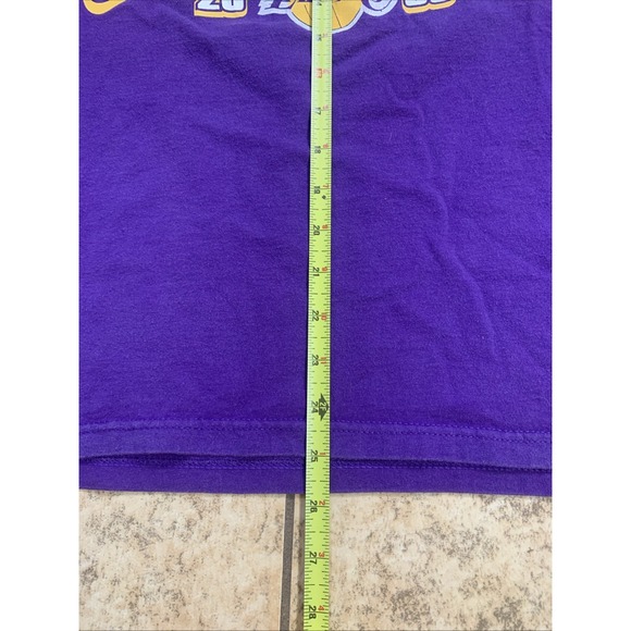 LA Lakers Western Conference Champions 2008/Fruit‎ Of The Loom T-Shirt Size M - Picture 5 of 7